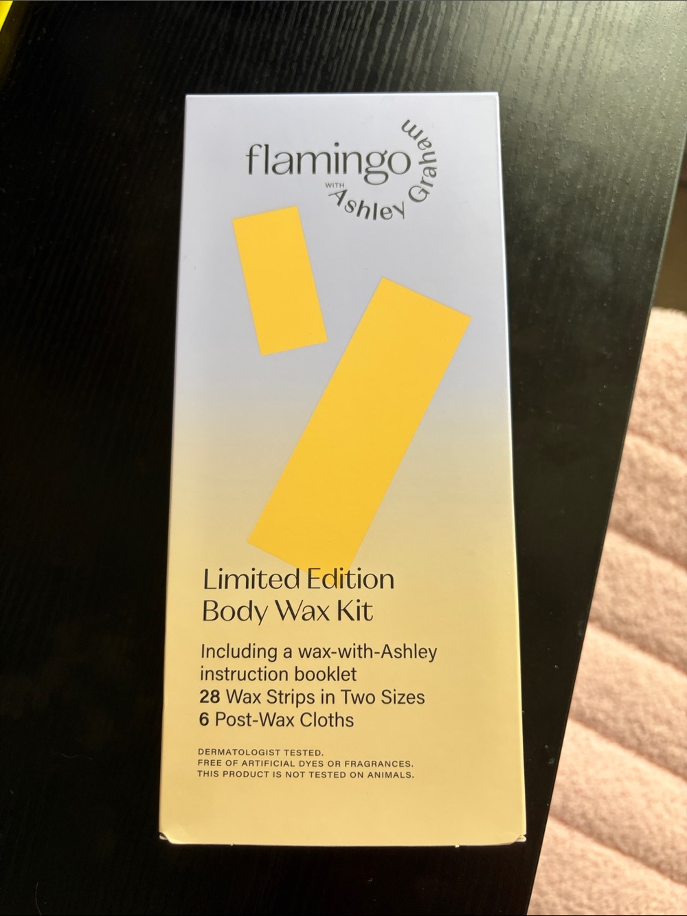 Flamingo Limited Edition Yellow Body Wax Kit with Ashley Graham